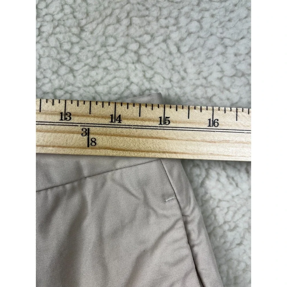 Banana Republic Chino‎ Pants Mens Size 32 x 32 Flat Front Straight Canvas Tan